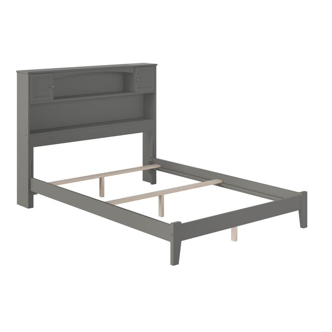 AFI Furnishings Newport Grey Full Bed with Charging Station AR8531039