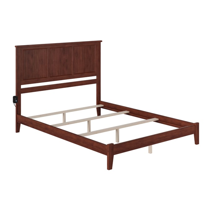 AFI Furnishings Madison Walnut Queen Foundation Bed Frame AR8641034