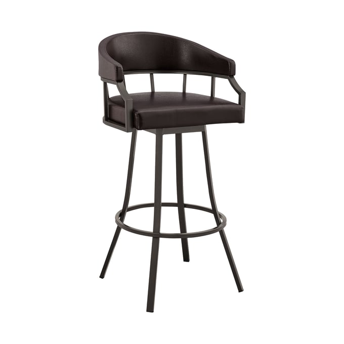 Luxur Living Hiradgaon Brown 26 Inch Bar Stool LUX-795044878134