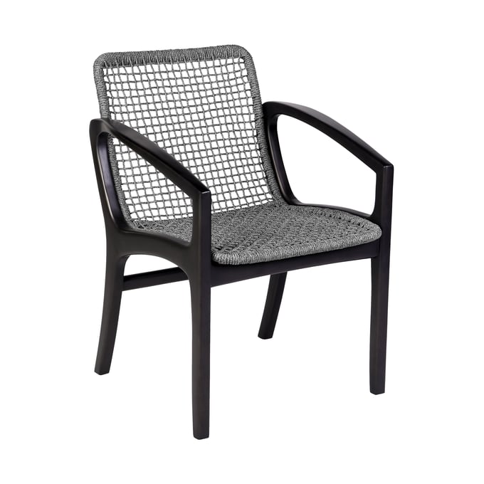 Luxur Living Ban Dark Eucalyptus Outdoor Patio Dining Chair LUX-840254332379