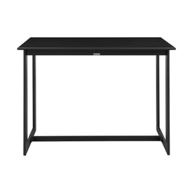 Luxur Living Chungshi Black Outdoor Patio Counter Height Dining Table