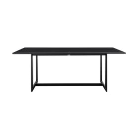 Luxur Living Chungshi Black Outdoor Patio Dining Table