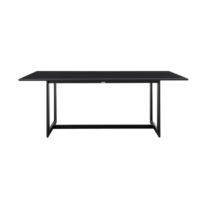 Luxur Living Chungshi Black Outdoor Patio Dining Table LUX-840254332706