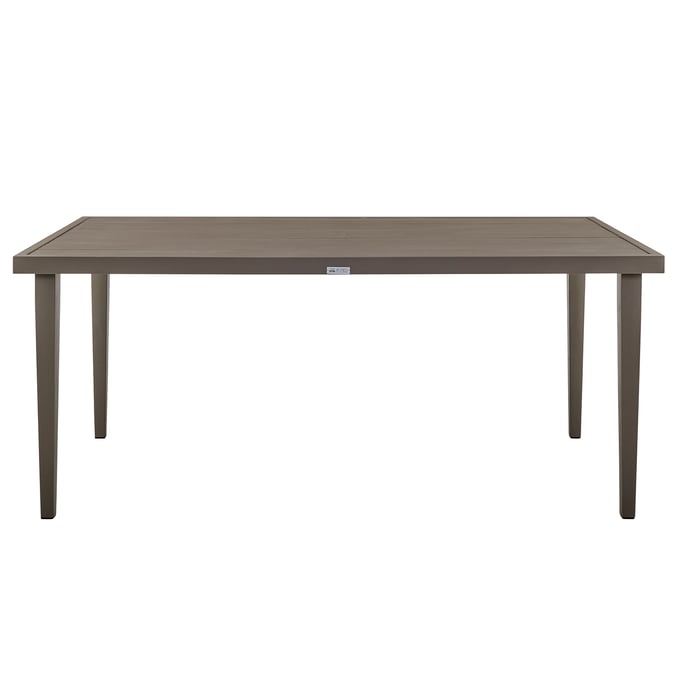 Luxur Living Kanka Gray Outdoor Rectangle Dining Table LUX-840254332928