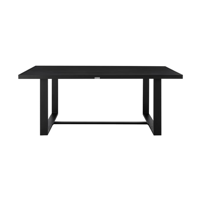 Luxur Living Chhabila Black Outdoor Patio Dining Table LUX-840254333154