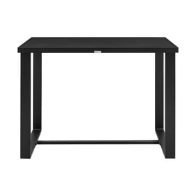 Luxur Living Agikhed Black Outdoor Patio Bar Height Dining Table