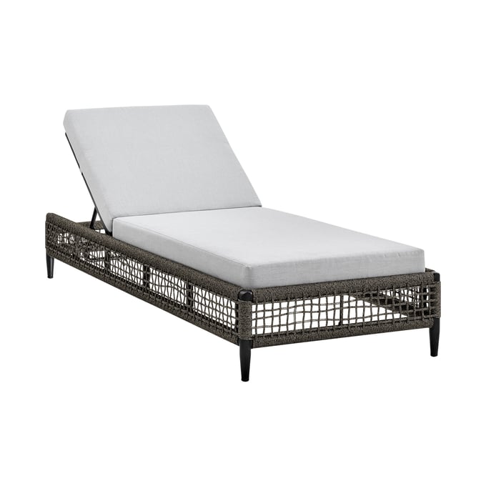 Luxur Living Agikhed Light Grey Outdoor Patio Chaise Lounge Chair LUX-LCAFLOBL