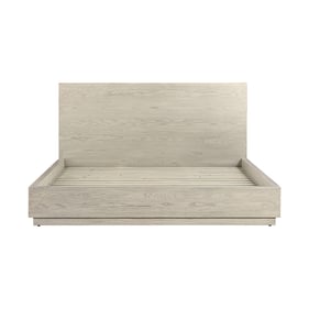 Luxur Living Ada Silver Grey Oak King Platform Bed