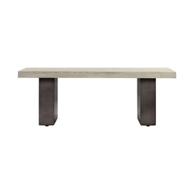 Luxur Living Ada Silver Grey Oak Dining Table