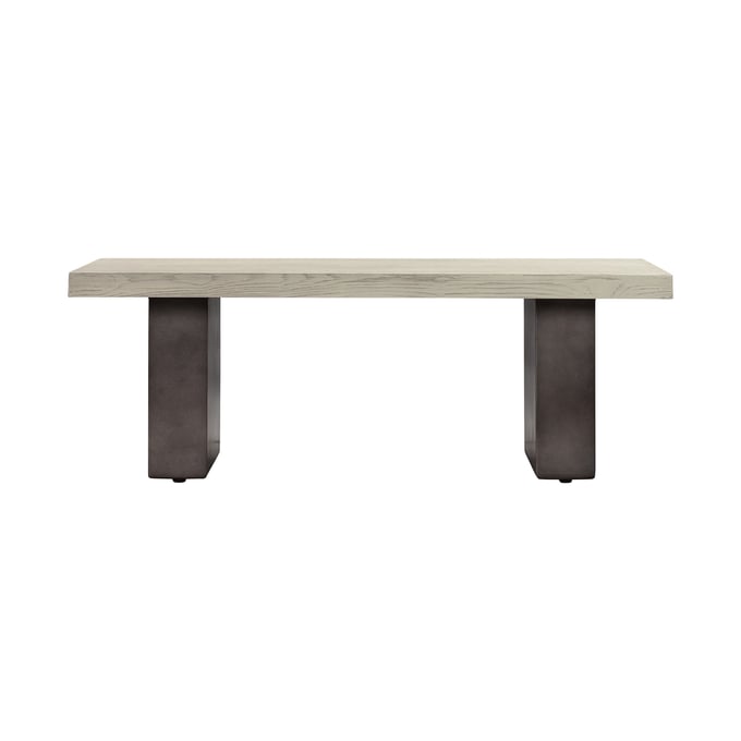 Luxur Living Ada Silver Grey Oak Dining Table LUX-LCAJDIGR