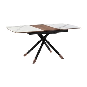 Luxur Living Ajegaon Gray Extendable Dining Table