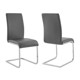 2 Luxur Living Akhatwada Gray Side Chairs