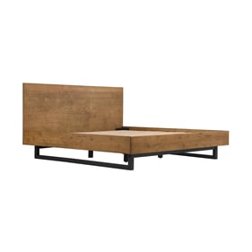 Luxur Living Agaskhed Brown King Platform Bed