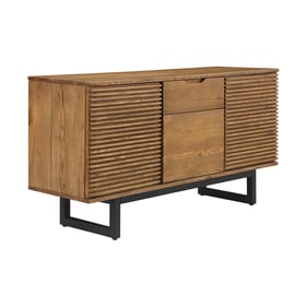 Luxur Living Agaskhed Brown Sideboard Buffet Cabinet