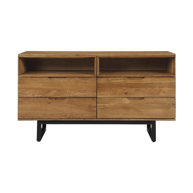 Luxur Living Agaskhed Brown 4 Drawer Dresser LUX-LCAODRROAK