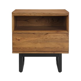 Luxur Living Agaskhed Brown 1 Drawer Nightstand