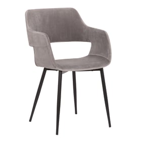 Luxur Living Amboda Charcoal Dining Accent Chair