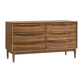 Luxur Living Anakwadi Brown 6 Drawers Dresser