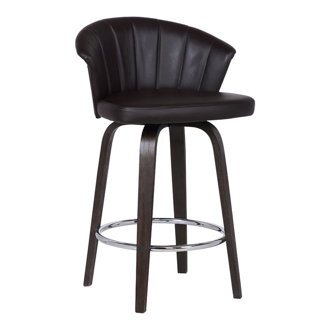 Luxur Living Andhwadi Brown 30 Inch Bar Stool LUX-LCASBAWABR30