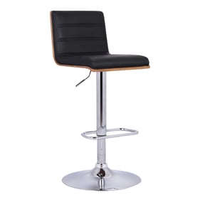 Luxur Living Apoti Black Swivel Bar Stool