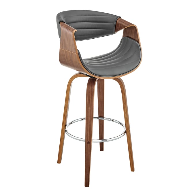 Luxur Living Andh Gray 30 Inch Bar Stool LUX-LCAYBAWAGR30