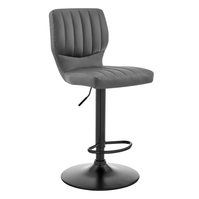 Luxur Living Asonda Gray Bar Stool LUX-LCBABABLGR