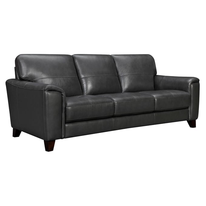 Luxur Living Bahadurpur Pewter 87 Inch Arm Sofa LUX-LCBE3PW