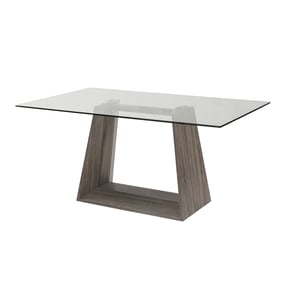 Luxur Living Balla Dark Sonoma Dining Table