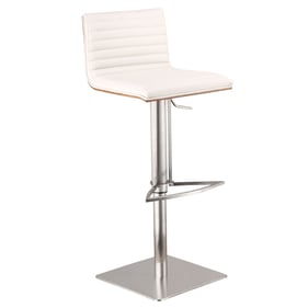 Luxur Living Batwadi White Bar Stool