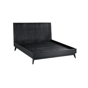 Luxur Living Berula Black Queen Platform Bed