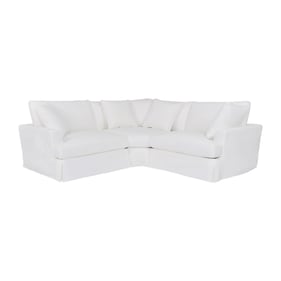 Luxur Living Bhategaon Pearl Upholstered 3pc Sectional Sofa