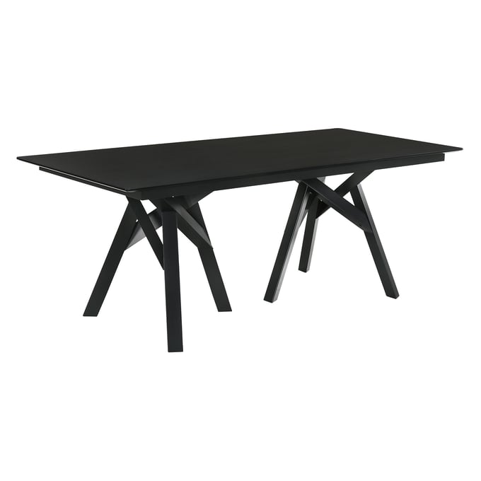 Luxur Living Bhoripgaon Black 79 Inch Dining Table LUX-LCCODIBL