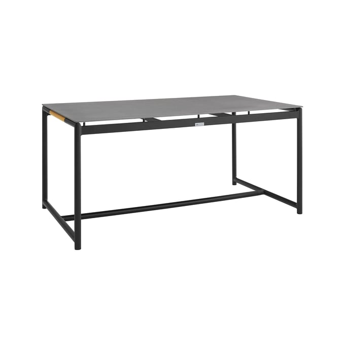 Luxur Living Bibthar Black Outdoor Dining Table LUX-LCCRDIBL