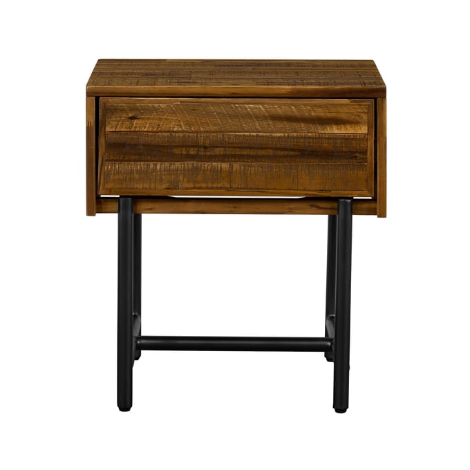 Luxur Living Bodkha Antique Acacia Single Drawer Night stand LUX-LCCULAAC