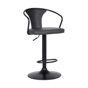 Luxur Living Bramhi Gray Bar Stool