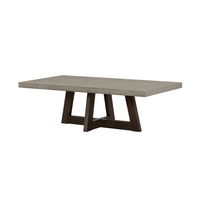 Luxur Living Chandikapur Gray Rectangle Coffee Table LUX-LCELCOCCGR