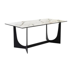 Luxur Living Channi Gray Dining Table