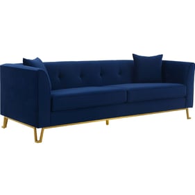 Luxur Living Chapnath Blue 90 Inch Sofa