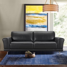 Luxur Living Charmoli Black Sofa