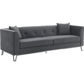 Luxur Living Chapnath Gray 90 Inch Sofa