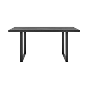 Luxur Living Chichari Black Charcoal Dining Table