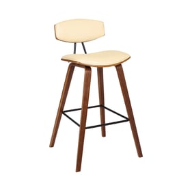 Luxur Living Chikhalagar Cream 28.5 Inch Bar Height Stool