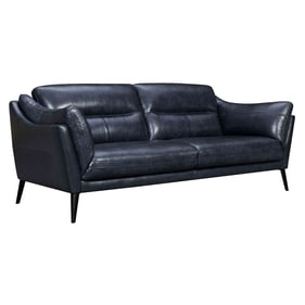 Luxur Living Chikhali Blue Midnight 87 Inch Sofa