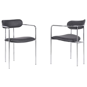 2 Luxur Living Dadulgaon Gray Dining Chairs