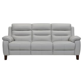 Luxur Living Dagadpimpri Dove Gray 82 Inch Power Reclining Sofa