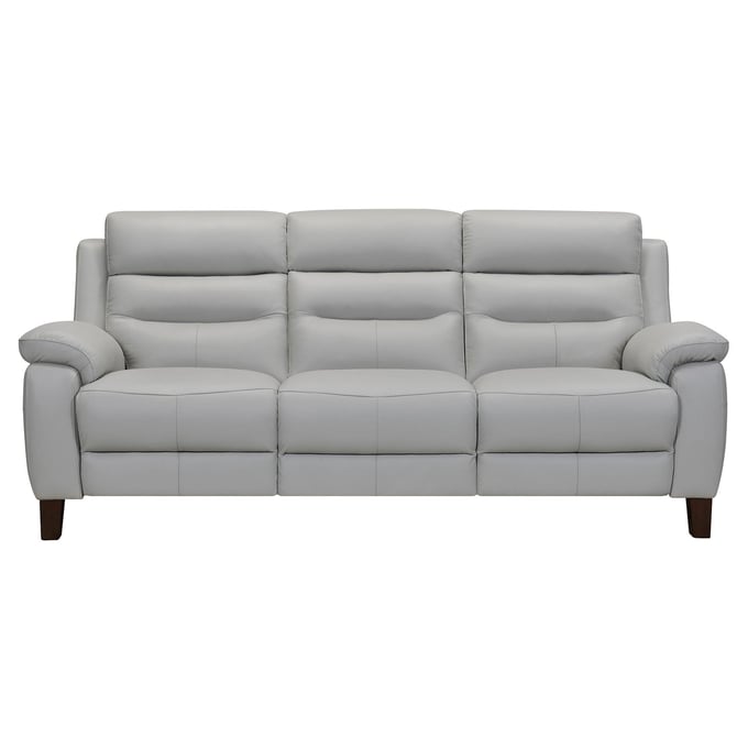 Luxur Living Dagadpimpri Dove Gray 82 Inch Power Reclining Sofa LUX-LCHA3DV