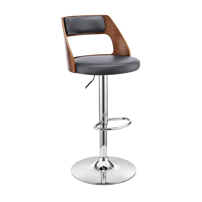 Luxur Living Daregaon Gray Bar Stool LUX-LCITBAWAGR