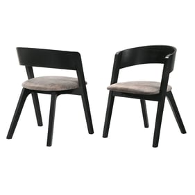 2 Luxur Living Darephal Brown Dining Chairs