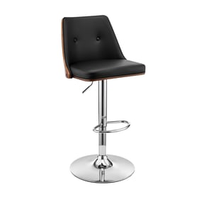 Luxur Living Datada Black Bar Stool