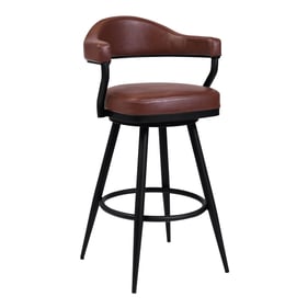 Luxur Living Devjana Coffee 26 Inch Counter Height Stool